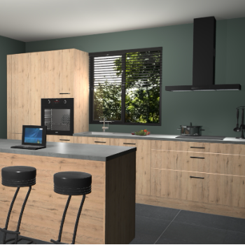 Madera natuur keuken Bonaire 29127
