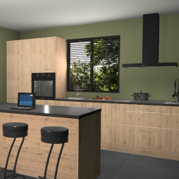 Madera natuur keuken Bonaire 29130