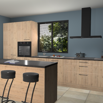 Madera natuur keuken Bonaire 29132