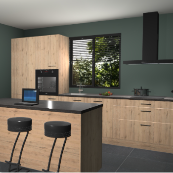 Madera natuur keuken Bonaire 29133