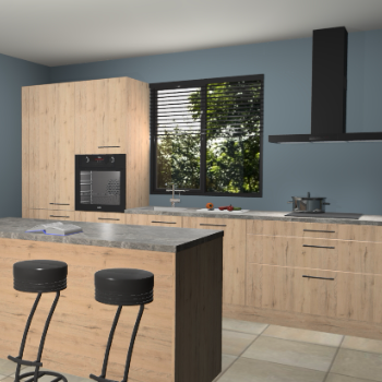 Madera natuur keuken Bonaire 29138