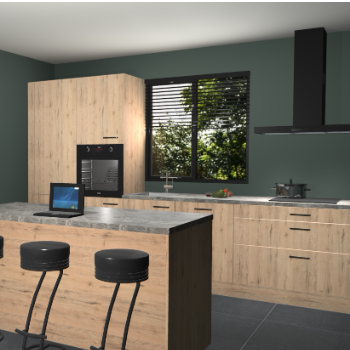 Madera natuur keuken Bonaire 29139