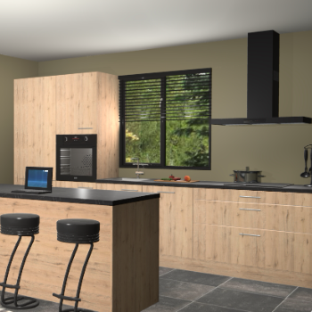 Madera natuur keuken Bonaire 29147