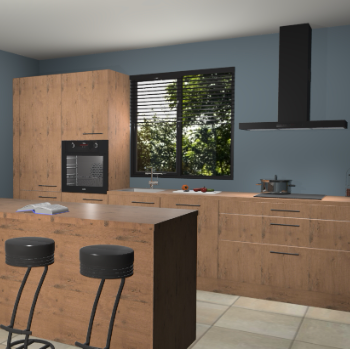 Astoria eiken keuken Bonaire 29158