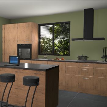 Astoria eiken keuken Bonaire 29168