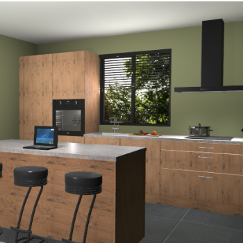 Astoria eiken keuken Bonaire 29180