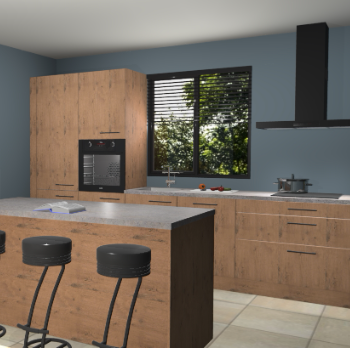 Astoria eiken keuken Bonaire 29182