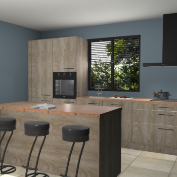 Cantaro eiken keuken Bonaire 29194