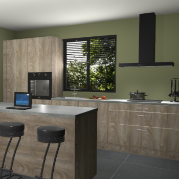 Cantaro eiken keuken Bonaire 29198