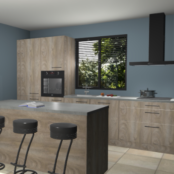 Cantaro eiken keuken Bonaire 29200