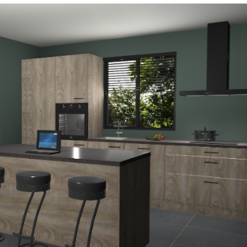 Cantaro eiken keuken Bonaire 29207