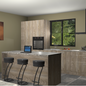 Cantaro eiken keuken Bonaire 29209