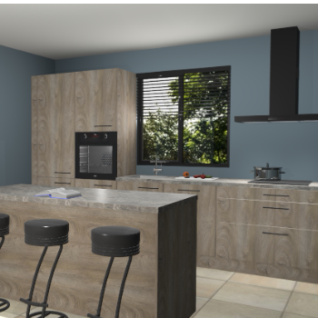 Cantaro eiken keuken Bonaire 29212