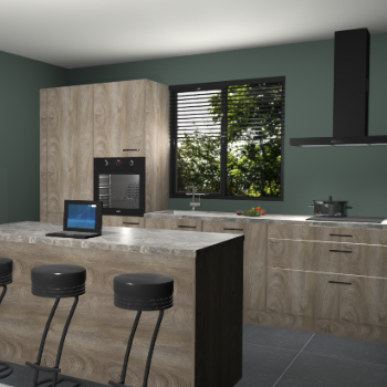 Cantaro eiken keuken Bonaire 29213