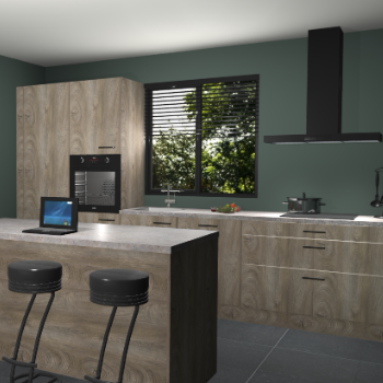 Cantaro eiken keuken Bonaire 29219