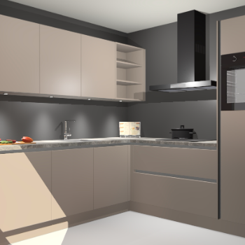 Kasjmier greeploze keuken Luanda 29235