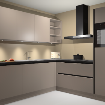 Kasjmier greeploze keuken Luanda 29250