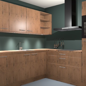 Astoria eiken keuken Luanda 29413