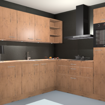 Astoria eiken keuken Luanda 29414