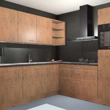 Astoria eiken keuken Luanda 29427