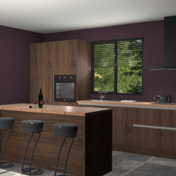 Noten greeploze keuken Bonaire 29302