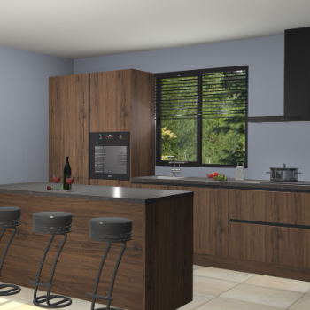 Noten greeploze keuken Bonaire 29317