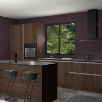 Noten greeploze keuken Bonaire 29332