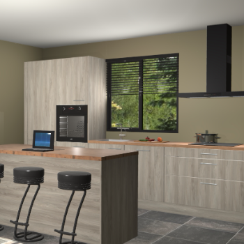 Vuren keuken Bonaire 29343