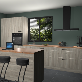 Vuren keuken Bonaire 29347