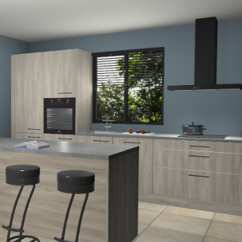 Vuren keuken Bonaire 29354