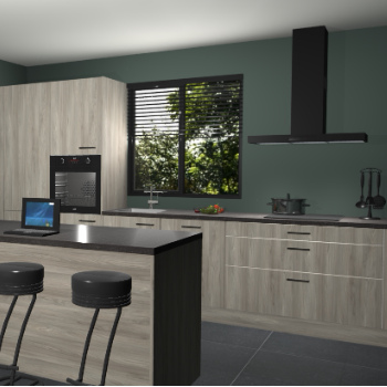 Vuren keuken Bonaire 29361