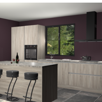 Vuren greeploze keuken Bonaire 29366