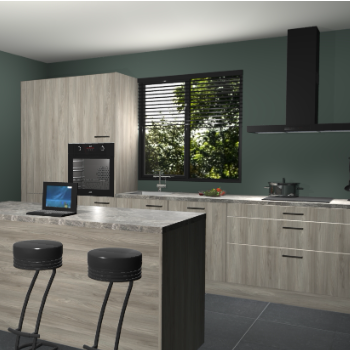 Vuren keuken Bonaire 29368