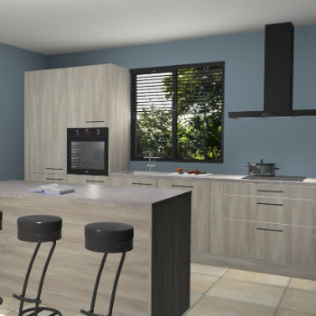 Vuren keuken Bonaire 29373