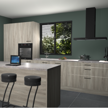 Vuren keuken Bonaire 29374