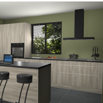 Vuren keuken Bonaire 29377