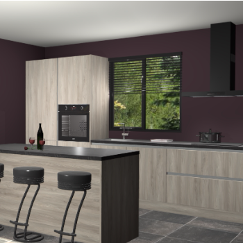 Vuren greeploze keuken Bonaire 29378