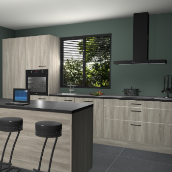 Vuren keuken Bonaire 29380