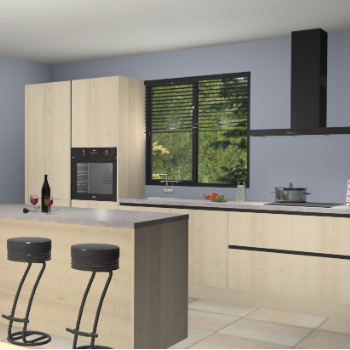 Olm greeploze keuken Bonaire 29500