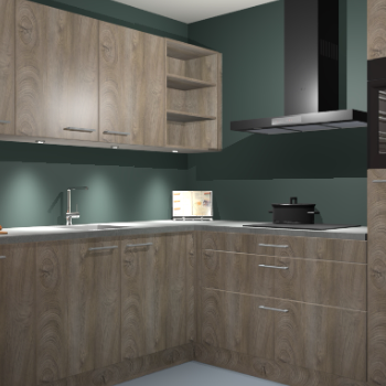 Cantaro eiken keuken Luanda 29621