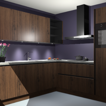 Noten greeploze keuken Luanda 29666