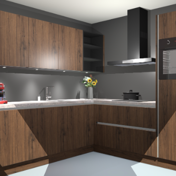 Noten greeploze keuken Luanda 29681