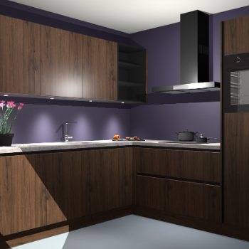 Noten greeploze keuken Luanda 29684