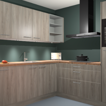 Vuren keuken Luanda 29729