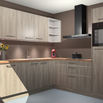 Vuren keuken Luanda 29732