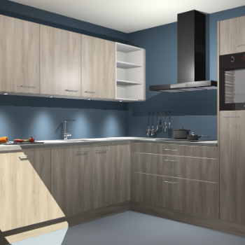 Vuren keuken Luanda 29736