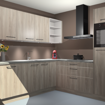 Vuren keuken Luanda 29738