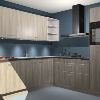 Vuren keuken Luanda 29742