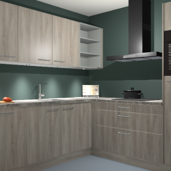 Vuren keuken Luanda 29747