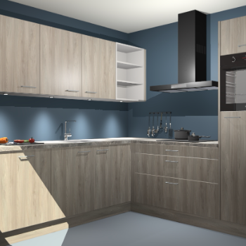 Vuren keuken Luanda 29748